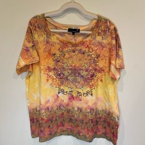 LauraPlus 14+ Multicoloured Top